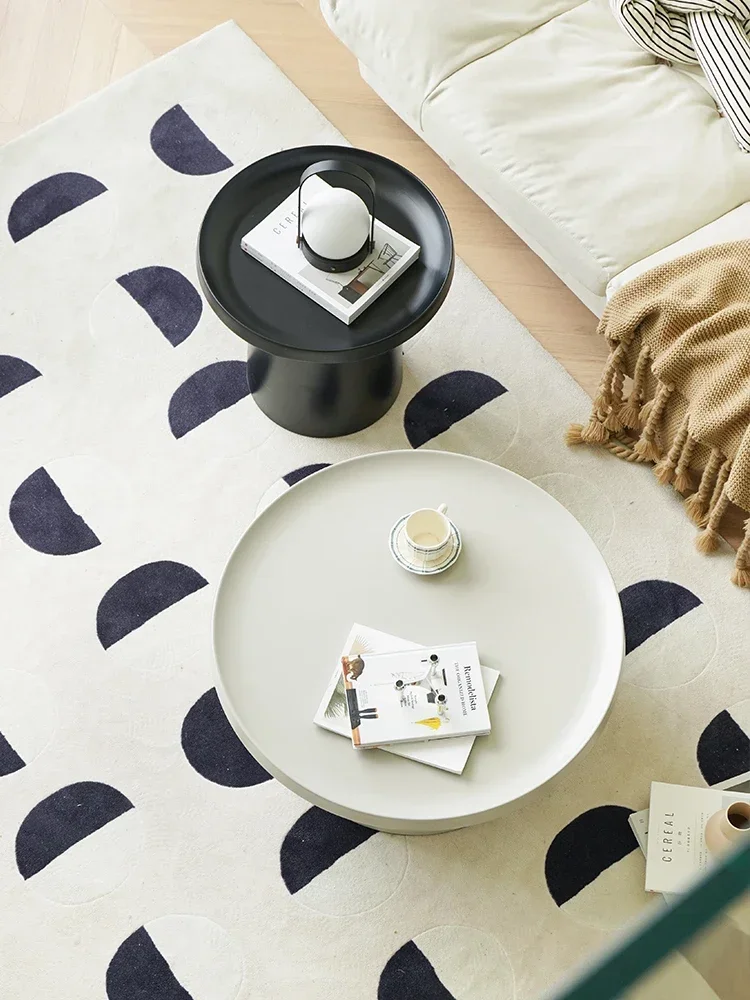 Nordic creative wrought iron round coffee table modern simple household small apartment living room sofa side table
Nordic creative wrought iron round coffee table modern simple household small apartment living room sofa side table