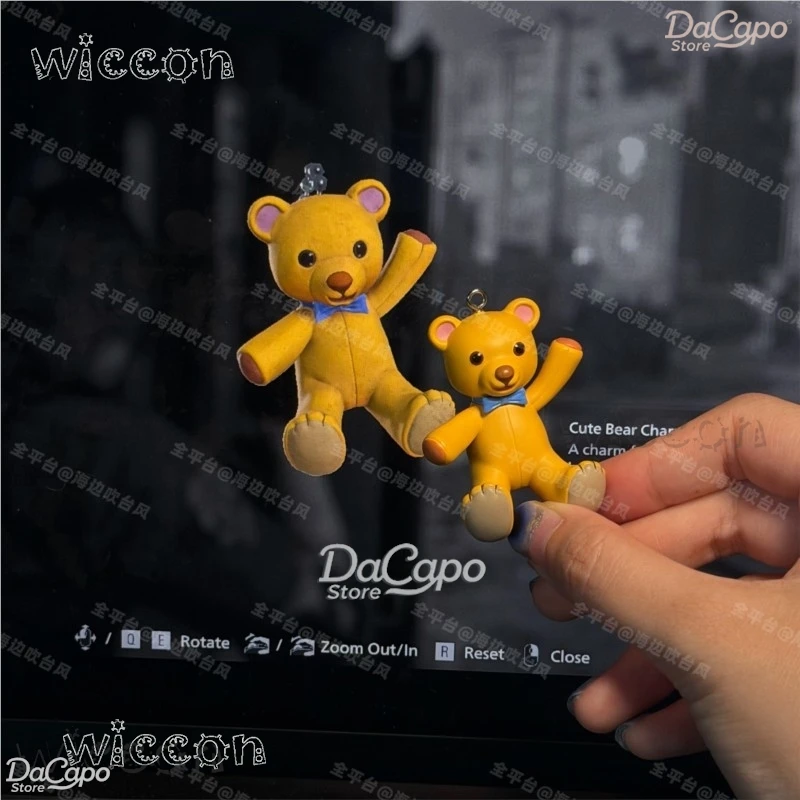 Re9 REQ Leon Cosplay Cute Bear Charm Key Chain Evil Requiem Leon Reon Scott S. Kennedy Halloween Game Accessories Gifts Props
Re9 REQ Leon Cosplay Cute Bear Charm Key Chain Evil Requiem Leon Reon Scott S. Kennedy Halloween Game Accessories Gifts Props