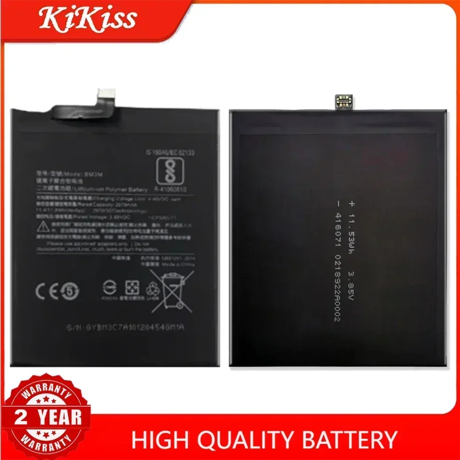 BM3M Battery For Xiaomi Mi9 SE Rechargeable Phone Replacement Mi 9 SE Mi9se Smart Mobile Bateria Batterij Batterie Akku
BM3M Battery For Xiaomi Mi9 SE Rechargeable Phone Replacement Mi 9 SE Mi9se Smart Mobile Bateria Batterij Batterie Akku