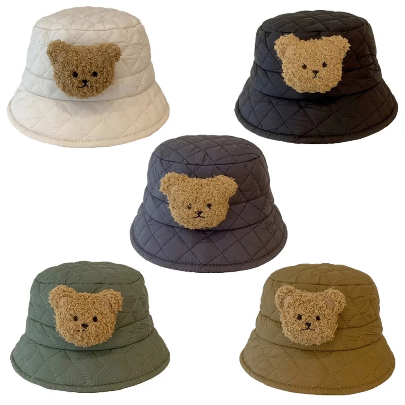 Cute Cartoon Plush Bear Baby Hat Winter Warm Toddlers Fisherman Hat Bucket Hat Boys Girls Outdoor Travel Beach Beach Sun Hats
Cute Cartoon Plush Bear Baby Hat Winter Warm Toddlers Fisherman Hat Bucket Hat Boys Girls Outdoor Travel Beach Beach Sun Hats