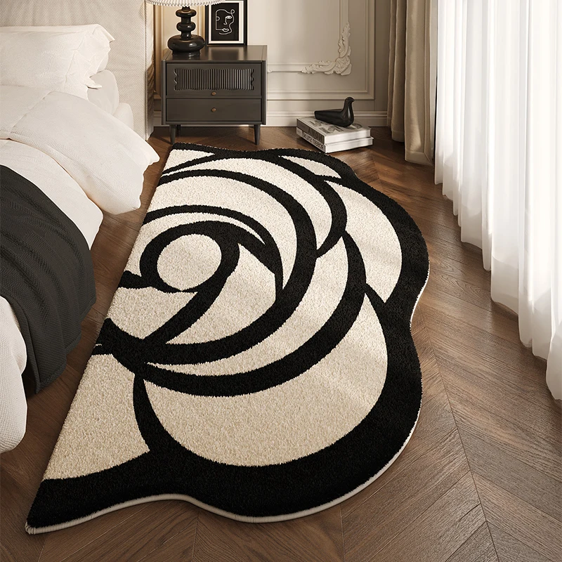 VIKAMA French bedside rugs new carpet bedroom light luxury premium sense of short plush room fall-proof master bedroom floor mat
VIKAMA French bedside rugs new carpet bedroom light luxury premium sense of short plush room fall-proof master bedroom floor mat
