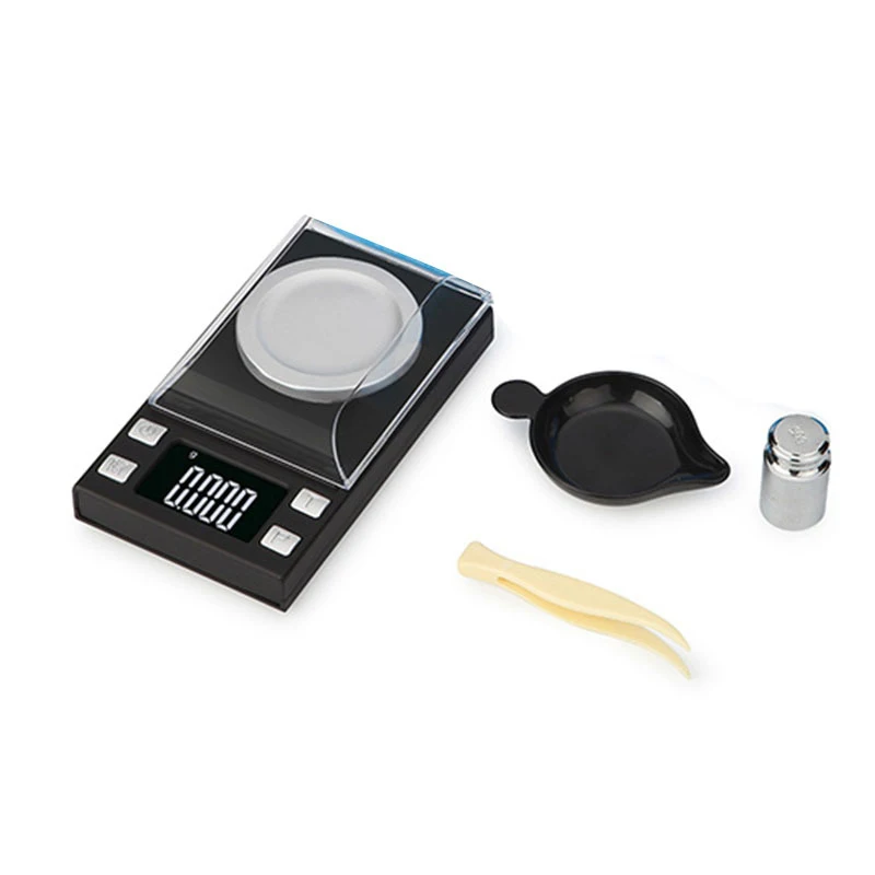 NEW 100g/50g/20g 0.001g Mini Digital Scale High Accuracy Pocket Scale Jewelry Gold Gram Balance Weight For Medicinal Herbs
NEW 100g/50g/20g 0.001g Mini Digital Scale High Accuracy Pocket Scale Jewelry Gold Gram Balance Weight For Medicinal Herbs