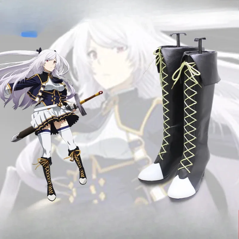 Сапоги аниме The Eminence in Shadow Alexia Midga, обувь для косплея, ботинки, аксессуары для костюмов на Хэллоуин, реквизит, сделанный 
Сапоги аниме The Eminence in Shadow Alexia Midga, обувь для косплея, ботинки, аксессуары для костюмов на Хэллоуин, реквизит, сделанный