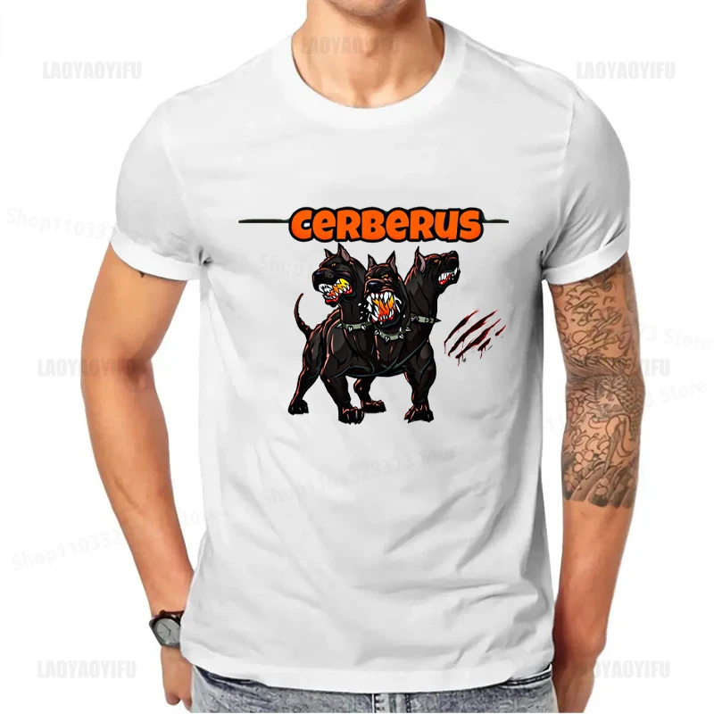 Одежда с коротким рукавом CERBERUS DOG, уличная одежда, мужская повседневная футболка из модала с принтом в стиле Харадзюку, уличная мода
Одежда с коротким рукавом CERBERUS DOG, уличная одежда, мужская повседневная футболка из модала с принтом в стиле Харадзюку, уличная мода