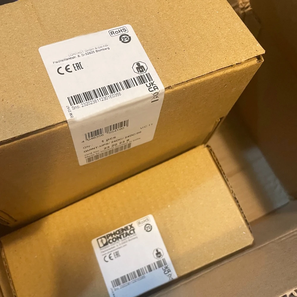For Phoenix UPS 24VDC/20A Uninterruptible Power Supply QUINT-UPS/24DC/24DC/20 QUINT DC-UPS 2320238
For Phoenix UPS 24VDC/20A Uninterruptible Power Supply QUINT-UPS/24DC/24DC/20 QUINT DC-UPS 2320238