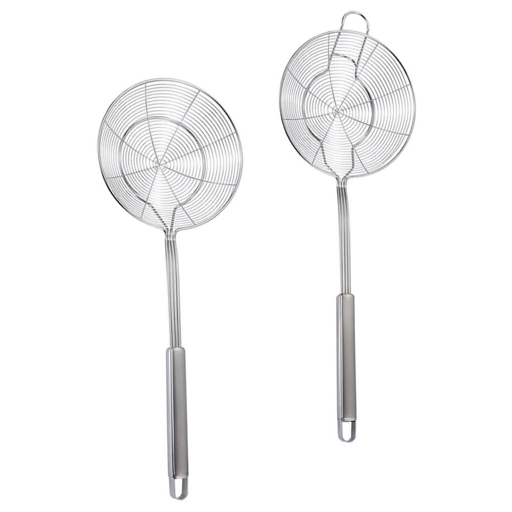 2 Pcs Stainless Steel Kitchen Strainer Slotted Noodle Pasta Spoon Metal Filter Spoon Lightweight Design Easy
2 Pcs Stainless Steel Kitchen Strainer Slotted Noodle Pasta Spoon Metal Filter Spoon Lightweight Design Easy