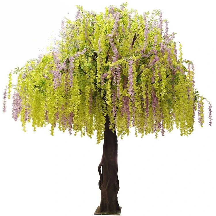 Simulation, wisteria tree, fiberglass, fake tree, theme restaurant, wedding decoration
Simulation, wisteria tree, fiberglass, fake tree, theme restaurant, wedding decoration