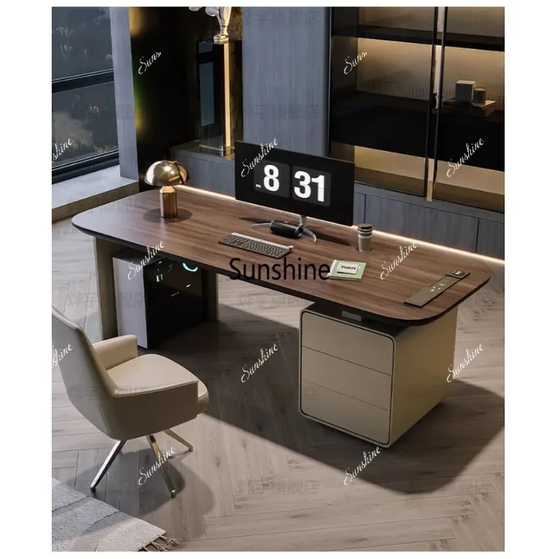 YLight luxury modern simple home office computer desk design high-end solid wood
YLight luxury modern simple home office computer desk design high-end solid wood
