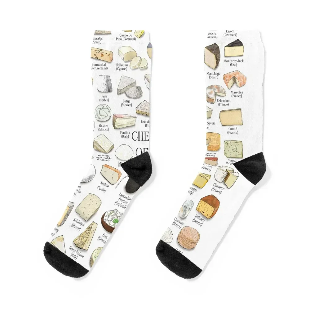 Cheeses of the World Socks japanese fashion fashionable floral man Socks Men's Women's
Cheeses of the World Socks japanese fashion fashionable floral man Socks Men's Women's