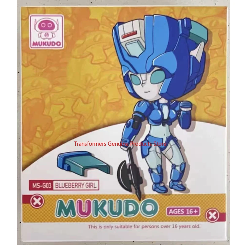 In stock Transformer MS-G03 Claudia blueberry jam Mushroom head model toys studio robot Ornaments anime characters movie version
In stock Transformer MS-G03 Claudia blueberry jam Mushroom head model toys studio robot Ornaments anime characters movie version