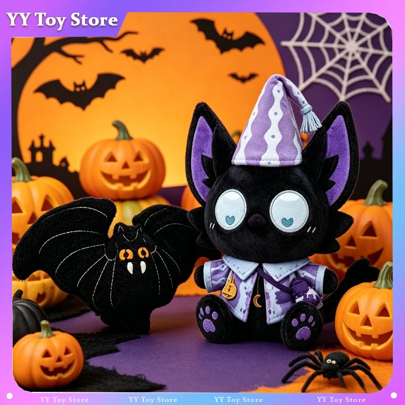 【In Stock】Nightcap Night Elf Wizard Cat Plush Doll Demon Bat Plush Toy Kawaii Ornament Collection Halloween Gift For Friends
【In Stock】Nightcap Night Elf Wizard Cat Plush Doll Demon Bat Plush Toy Kawaii Ornament Collection Halloween Gift For Friends