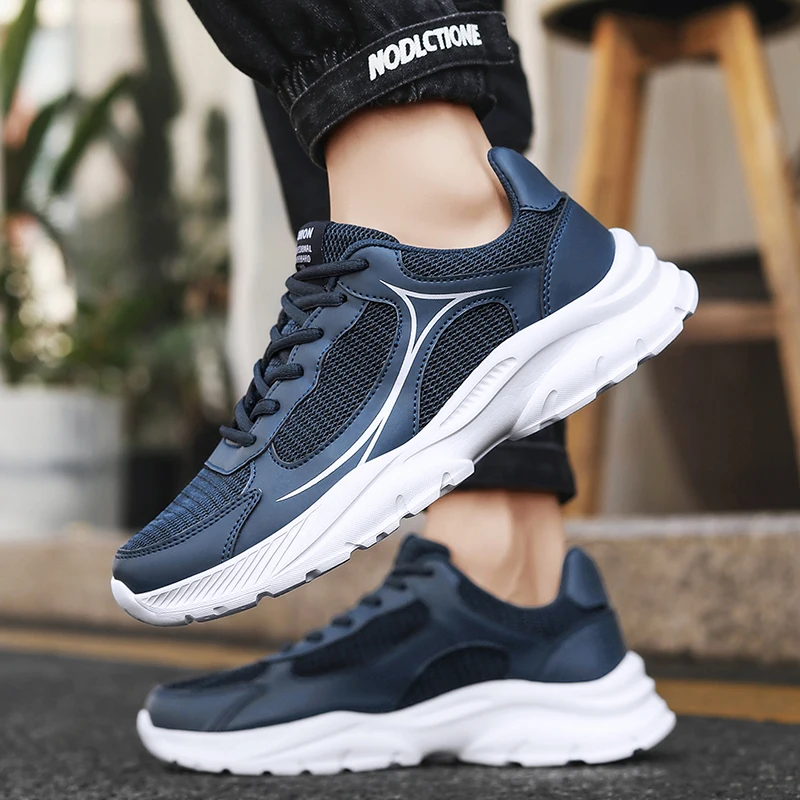 2025 Men's New High Quality Running Thick Bottom Non Slip Strap Breathable Mesh Training Casual Sneakers Tenis Masculino Hiking
2025 Men's New High Quality Running Thick Bottom Non Slip Strap Breathable Mesh Training Casual Sneakers Tenis Masculino Hiking