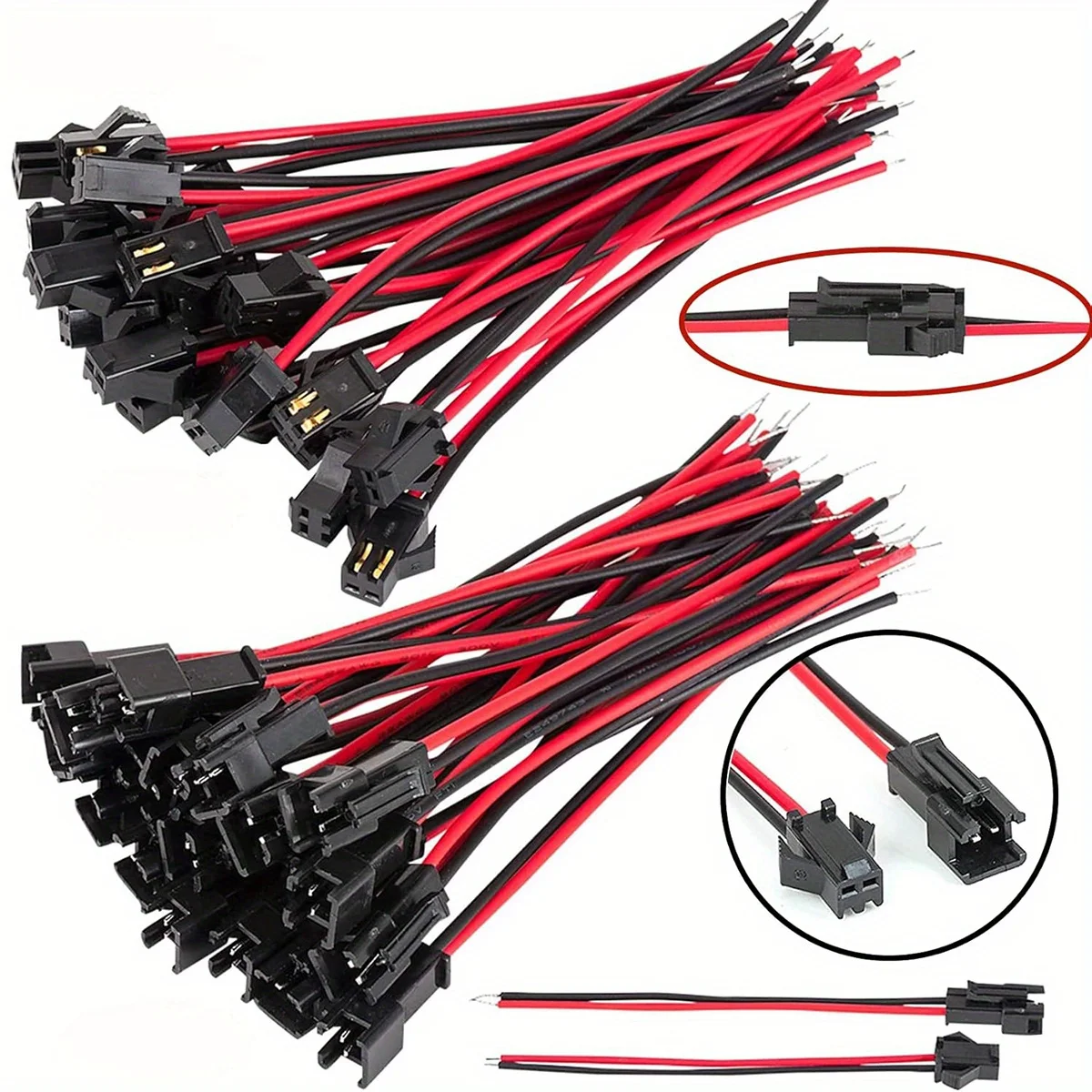 10cm Long JST SM 2Pins Plug Male to Female Quick Wire Connector Adapter Terminal 2 Way Easy Fit for LED Strip
10cm Long JST SM 2Pins Plug Male to Female Quick Wire Connector Adapter Terminal 2 Way Easy Fit for LED Strip