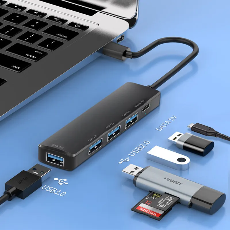 USB expander plug multi-port splitter typec adapter cable hub3.0 external adapter USB disk docking station
USB expander plug multi-port splitter typec adapter cable hub3.0 external adapter USB disk docking station
