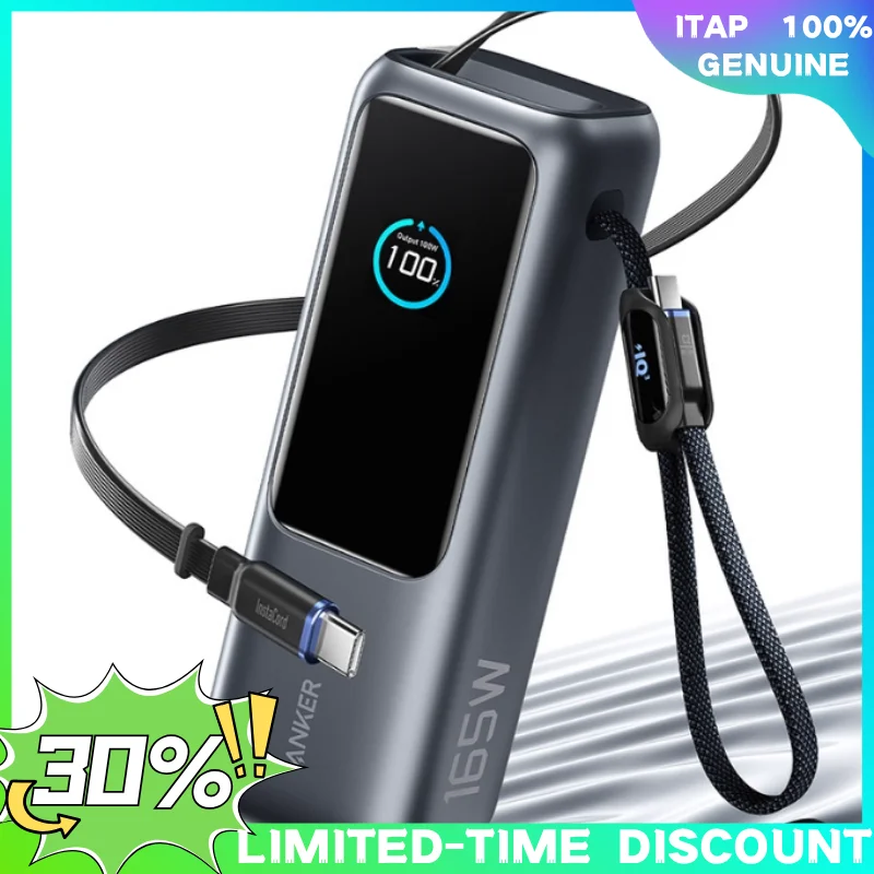 New 165W Comes with A Dual-wire Power Bank Fast Charging 25,000 MAh Mobile Power Supply A1695 Allowed on Board for IPhone 17
New 165W Comes with A Dual-wire Power Bank Fast Charging 25,000 MAh Mobile Power Supply A1695 Allowed on Board for IPhone 17