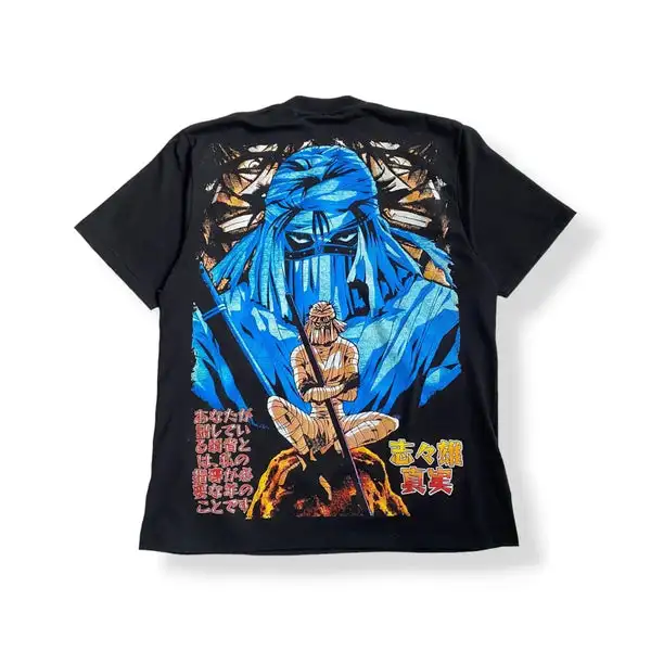 Japanese hot Anime Rurouni Kenshin T-Shirts Year round clothing personality Clothes Oversized Unisex Breathable high quality tee
Japanese hot Anime Rurouni Kenshin T-Shirts Year round clothing personality Clothes Oversized Unisex Breathable high quality tee
