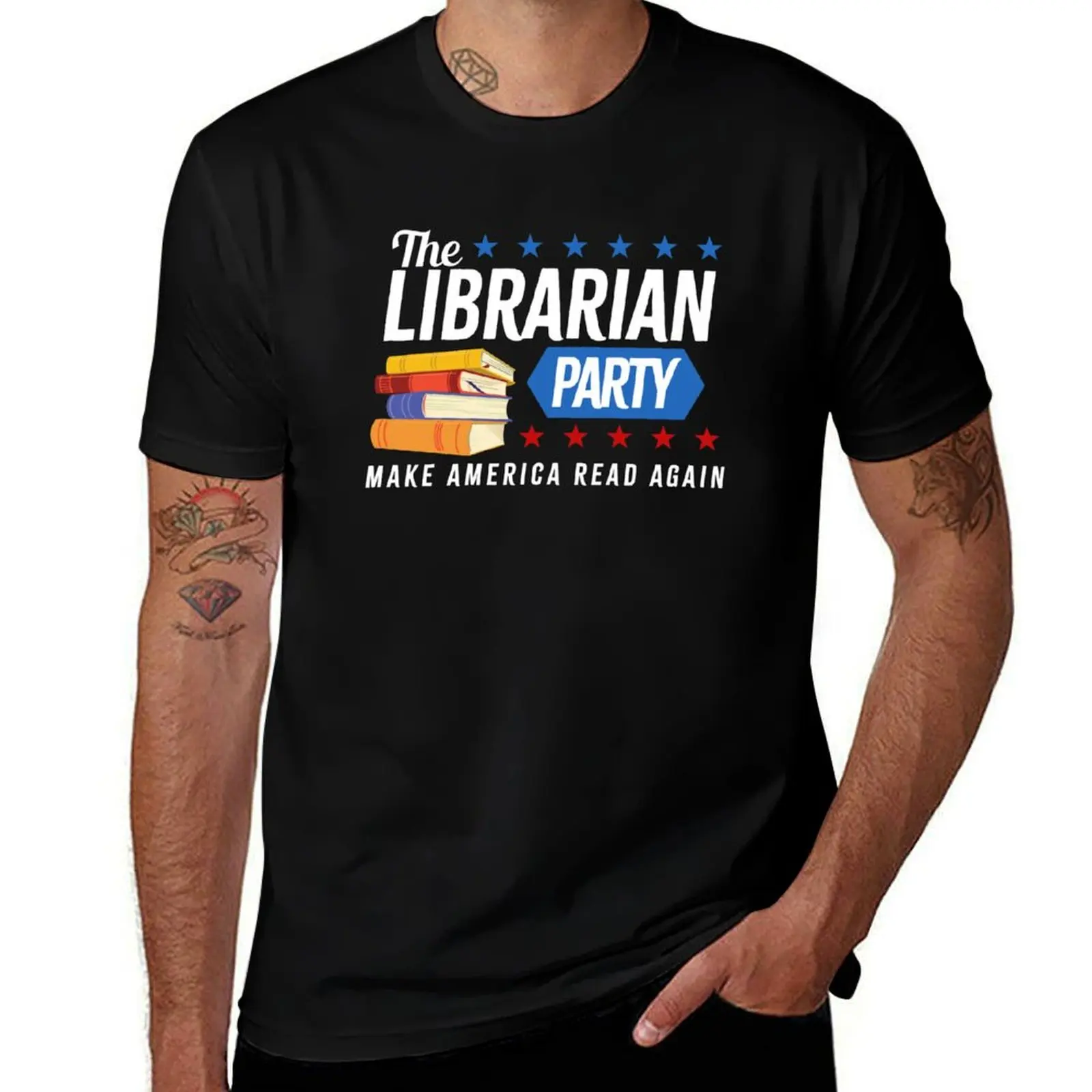 The Librarian Party - Make America Read Again T-Shirt t shirt personalised t shirt men 100% cotton luxury brand T-shirt
The Librarian Party - Make America Read Again T-Shirt t shirt personalised t shirt men 100% cotton luxury brand T-shirt