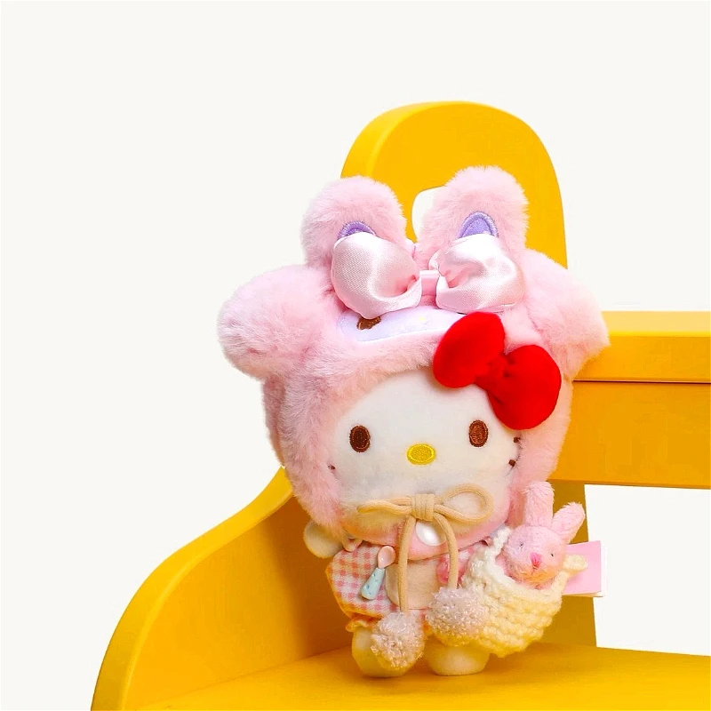 2026 NEW Sanrio Hello Kitty Plush Keychain Cute Long Ear Rabbit KT Cat Doll Pendant Soft Stuffed Bag Charm For Girls Gift
2026 NEW Sanrio Hello Kitty Plush Keychain Cute Long Ear Rabbit KT Cat Doll Pendant Soft Stuffed Bag Charm For Girls Gift