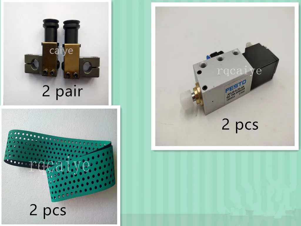 2 PCS High Quality G2.184.0060 Cylinder Valve And 2 PCS G2.020.009 Suction Tape 2 Pair Sucker G2.028.010F For PM52 SM52 CD74 etc
2 PCS High Quality G2.184.0060 Cylinder Valve And 2 PCS G2.020.009 Suction Tape 2 Pair Sucker G2.028.010F For PM52 SM52 CD74 etc