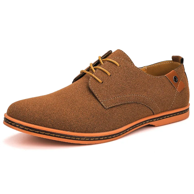 2026 Spring Suede Leather Men Shoes Oxford Casual Shoes Classic Sneakers Comfortable Footwear Dress Shoes Large Size Flats
2026 Spring Suede Leather Men Shoes Oxford Casual Shoes Classic Sneakers Comfortable Footwear Dress Shoes Large Size Flats