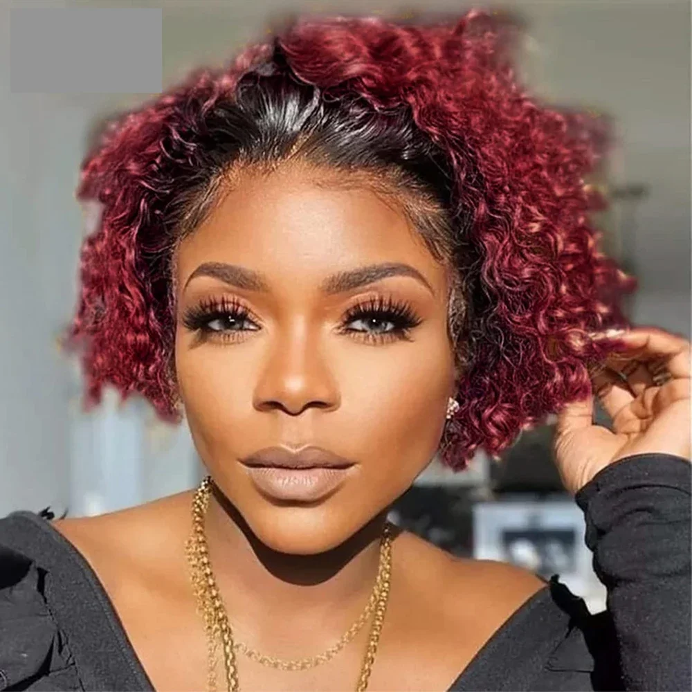 Pixie Cut Wigs Human Hair Short Curly Lace Front Human Hair Wig For Women Brazilian Water Wave Bob Wig 13x1 Transparent Lace Wig
Pixie Cut Wigs Human Hair Short Curly Lace Front Human Hair Wig For Women Brazilian Water Wave Bob Wig 13x1 Transparent Lace Wig