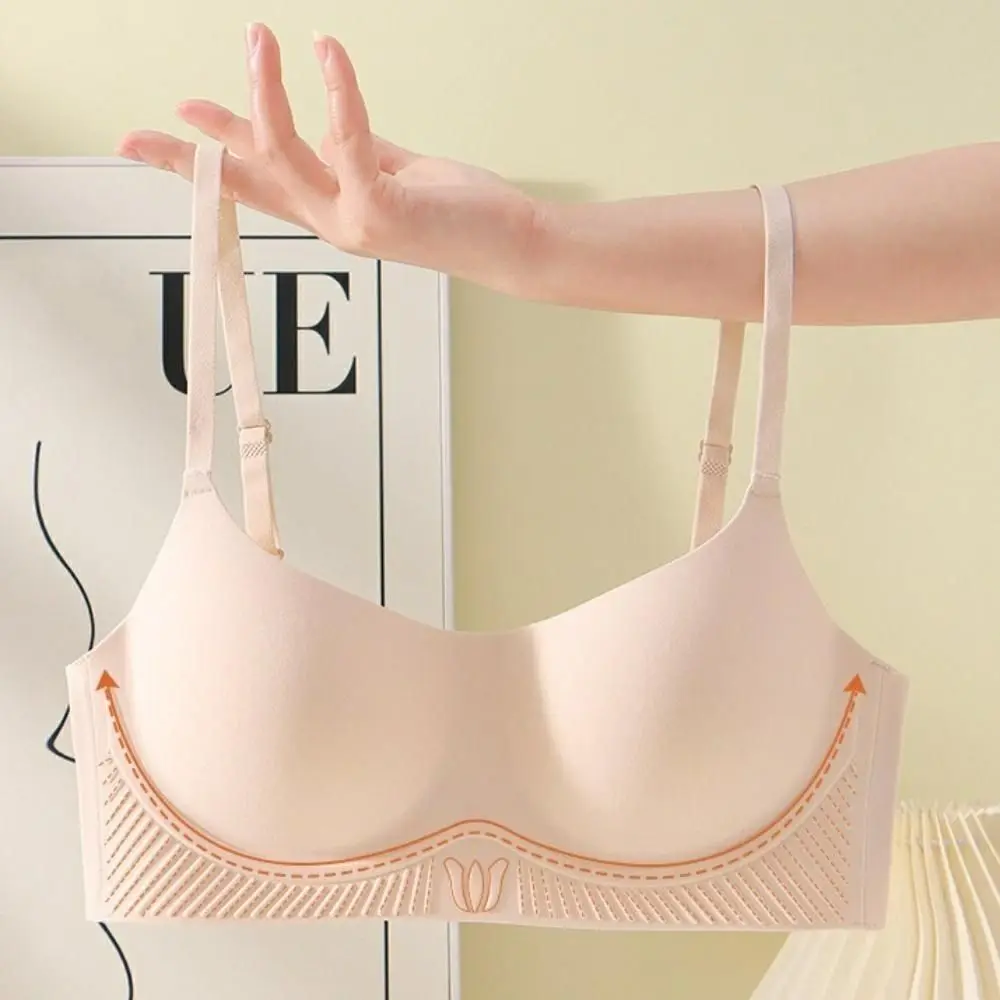 Seamless Wireless Deep V Bra Shockproof Anti-sagging Brassiere for Women Gathered Breasts No Trace Push Up Underwear Running
Seamless Wireless Deep V Bra Shockproof Anti-sagging Brassiere for Women Gathered Breasts No Trace Push Up Underwear Running
