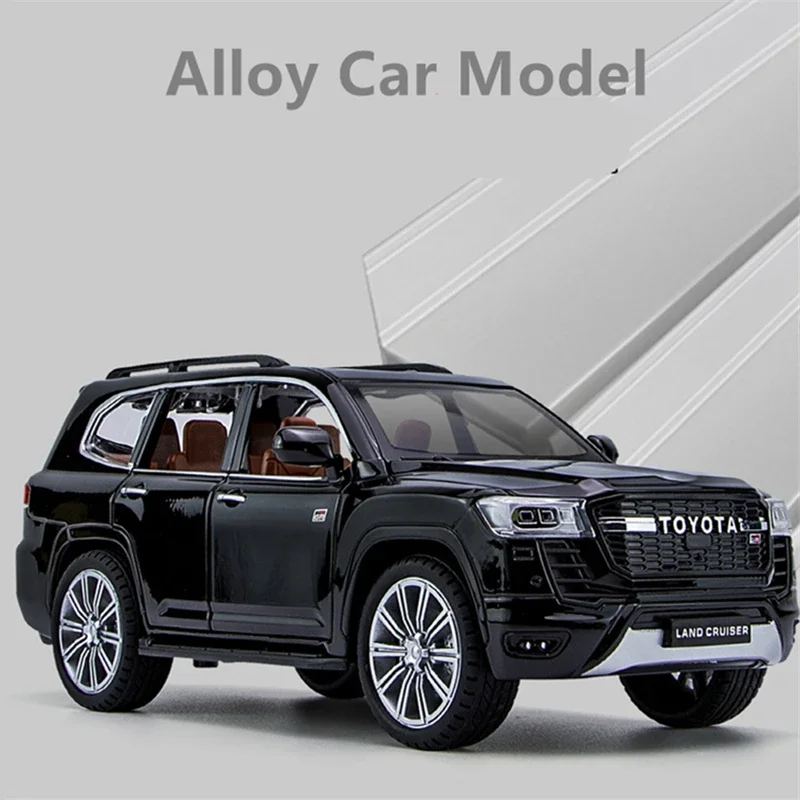 1:24 LAND CRUISER GT Prado Alloy Car Model Toy Off-road Vehicles Sound Light s Gifts Diecast Alloy Car Model Collectible
1:24 LAND CRUISER GT Prado Alloy Car Model Toy Off-road Vehicles Sound Light s Gifts Diecast Alloy Car Model Collectible