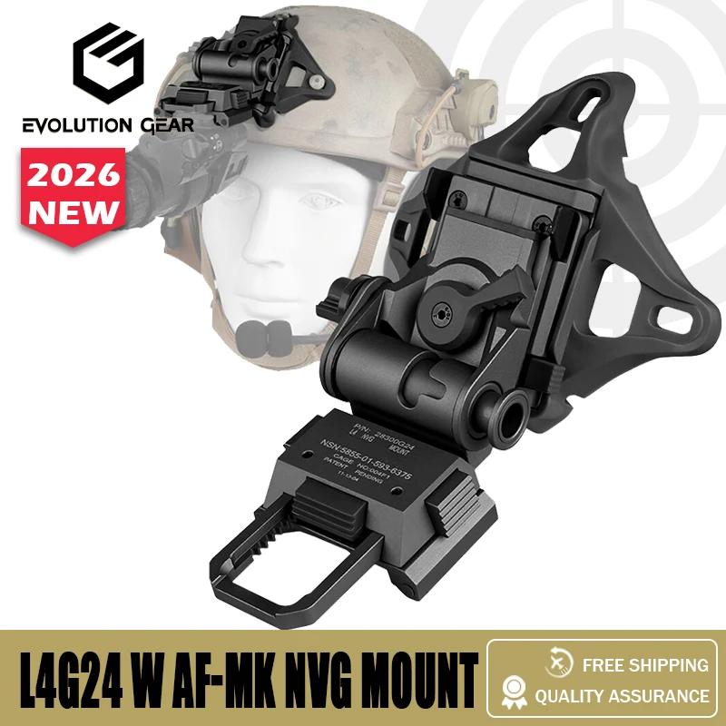 Tactical NVG Combo L4G24 with AF-MK NVG Helmet Adapter Mount
Tactical NVG Combo L4G24 with AF-MK NVG Helmet Adapter Mount