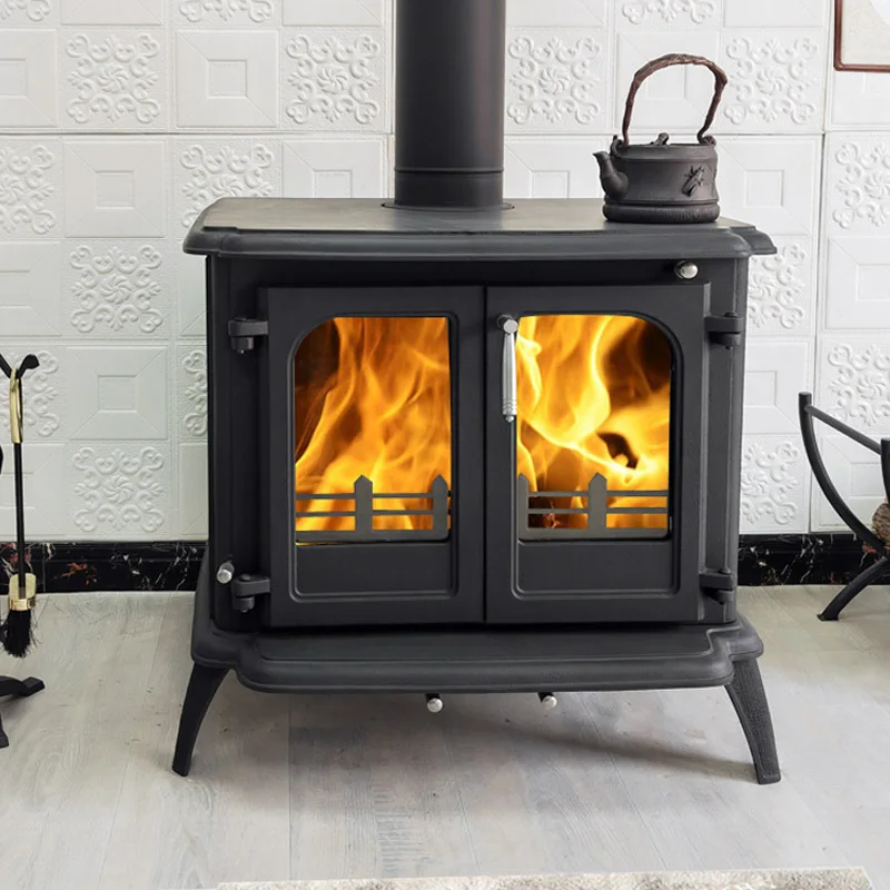 European-style cast iron homestay villa self-built house shop household wood-burning real fire independent double-door heating
European-style cast iron homestay villa self-built house shop household wood-burning real fire independent double-door heating