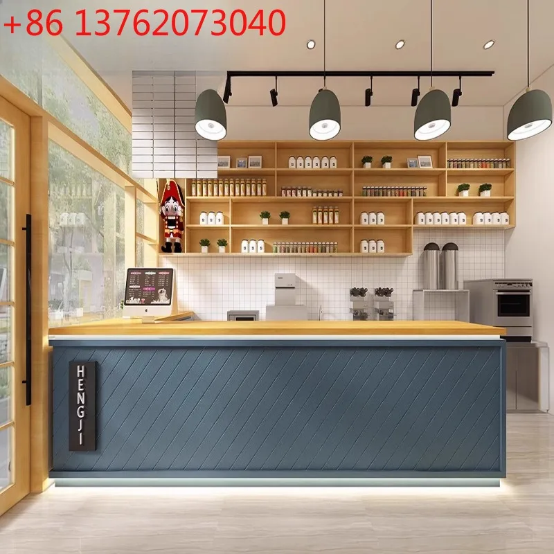 Modern Milk Tea Shop Cashier Desk Coffee Shop Bar Commercial Reception Desks Catering Shop Customizable Office Furniture
Modern Milk Tea Shop Cashier Desk Coffee Shop Bar Commercial Reception Desks Catering Shop Customizable Office Furniture