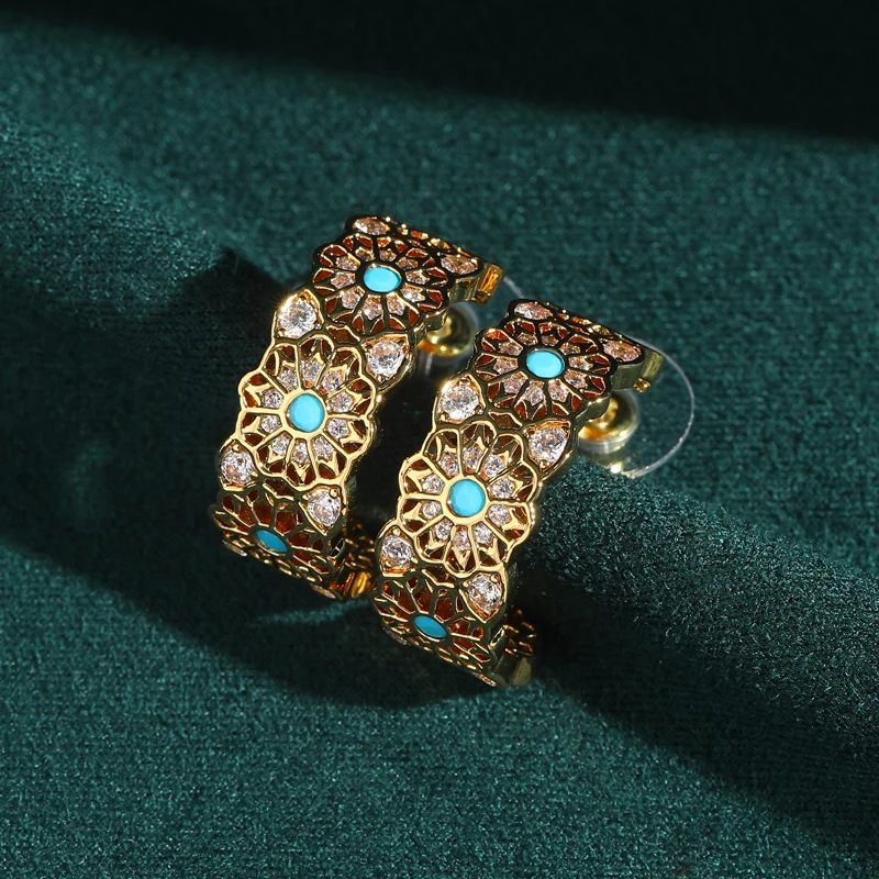 Vintage Zirconia Daisy C Circle Earrings Bright Blue Red For Women Luxury Art Deco Party Accessories Gift Trending 2026 New
Vintage Zirconia Daisy C Circle Earrings Bright Blue Red For Women Luxury Art Deco Party Accessories Gift Trending 2026 New
