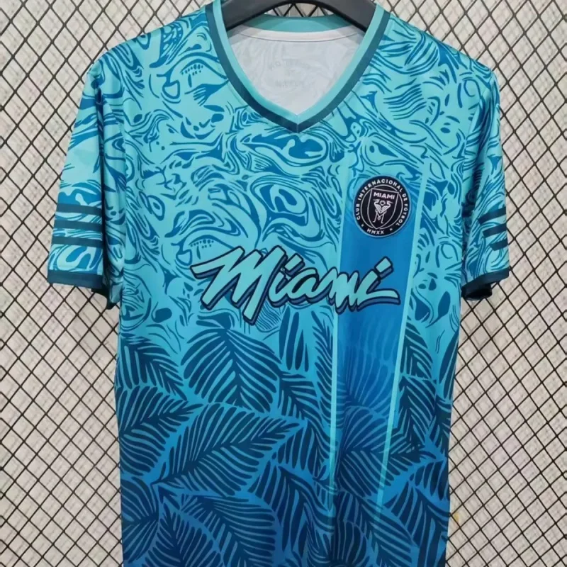 2526 Miami Special Edition Blue Fan Men's football Uniform 3D Printed team uniform training Uniform
2526 Miami Special Edition Blue Fan Men's football Uniform 3D Printed team uniform training Uniform