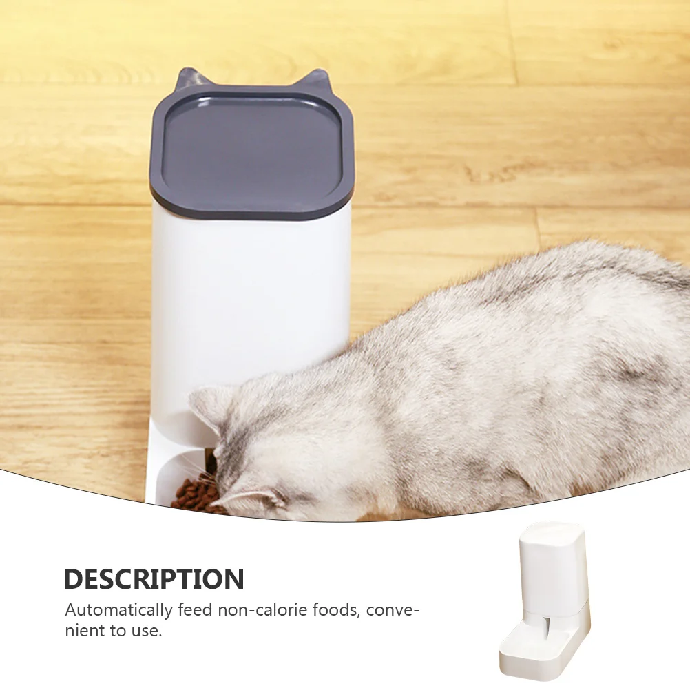 1pc Automatic 2.1Kg Dry Food Dispenser For Cats Small Medium Dogs 10-12 Days Supply Opaque Design Easy Clean Eco-Friendly
1pc Automatic 2.1Kg Dry Food Dispenser For Cats Small Medium Dogs 10-12 Days Supply Opaque Design Easy Clean Eco-Friendly