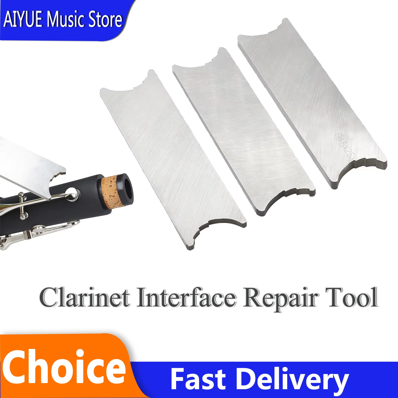 3 Pcs Clarinet Interface Repair Tool High Speed Steel Durable Convenient Protect Instruments Specialized Maintenance Tooling
3 Pcs Clarinet Interface Repair Tool High Speed Steel Durable Convenient Protect Instruments Specialized Maintenance Tooling