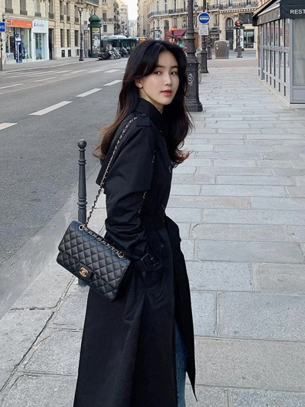 Khaki Long Casual Sle Women's Coat Spring Autumn New England Sle High Quali Sense Faion Outerwear Drkepo Dan
Khaki Long Casual Sle Women's Coat Spring Autumn New England Sle High Quali Sense Faion Outerwear Drkepo Dan