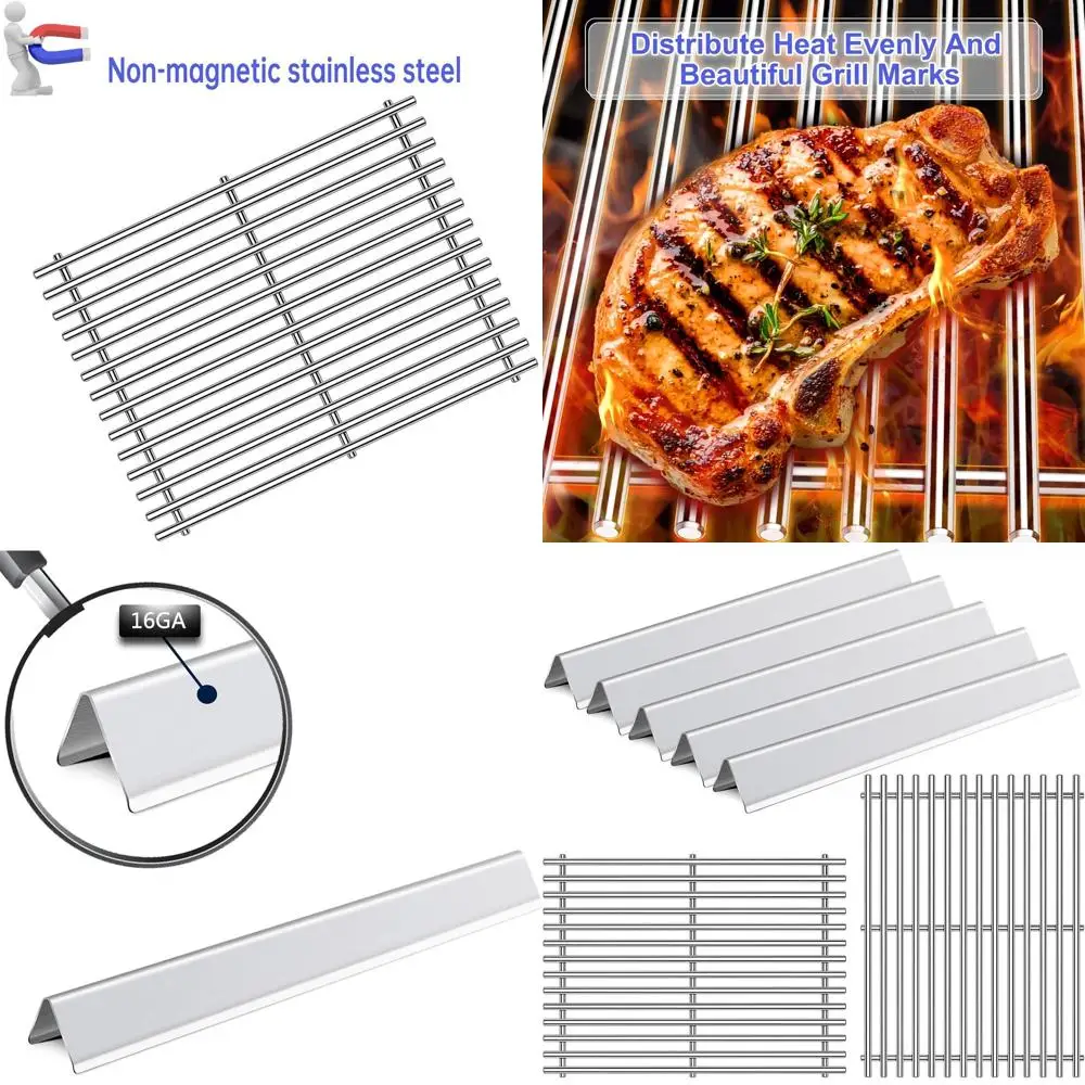 Weber Spirit Grill Replacement 9MM Flavorizer Bars for Models 7535, 7522, E-210, S-210, E-200, S-200, Genesis Silver A, Spirit 5
Weber Spirit Grill Replacement 9MM Flavorizer Bars for Models 7535, 7522, E-210, S-210, E-200, S-200, Genesis Silver A, Spirit 5