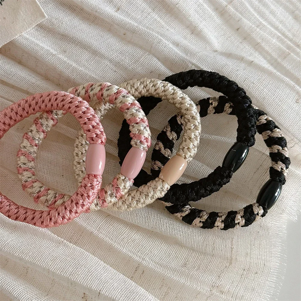 5pcs/set Hair Ties Twisted Knitted Rubber Bands Basic Elastic Hair Band Durable Ponytail Holder Women Hair Accessories
5pcs/set Hair Ties Twisted Knitted Rubber Bands Basic Elastic Hair Band Durable Ponytail Holder Women Hair Accessories