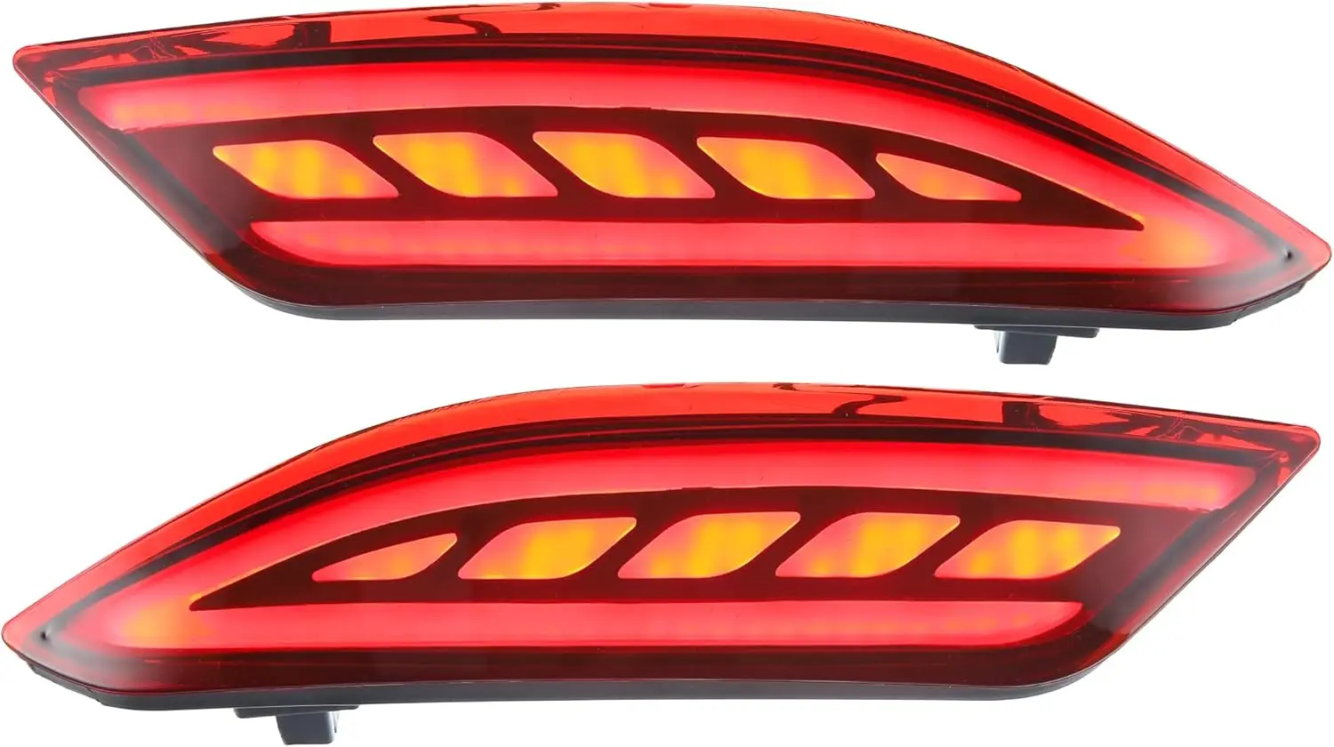 Rear Bumper Reflector LED Light 33505T7SA01 33555T7SA01 for Honda HR-V 2015-2021 (Set of 2, Red/Yellow Lens)
Rear Bumper Reflector LED Light 33505T7SA01 33555T7SA01 for Honda HR-V 2015-2021 (Set of 2, Red/Yellow Lens)