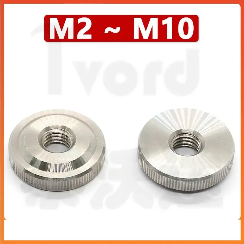 1-10pcs Adjust Leveling Knurled Thumb Nut M2 M2.5 M3 M4 M5 M6 M8 M10 Stainless Steel Round Thin Nut Thumbnut Locking
1-10pcs Adjust Leveling Knurled Thumb Nut M2 M2.5 M3 M4 M5 M6 M8 M10 Stainless Steel Round Thin Nut Thumbnut Locking