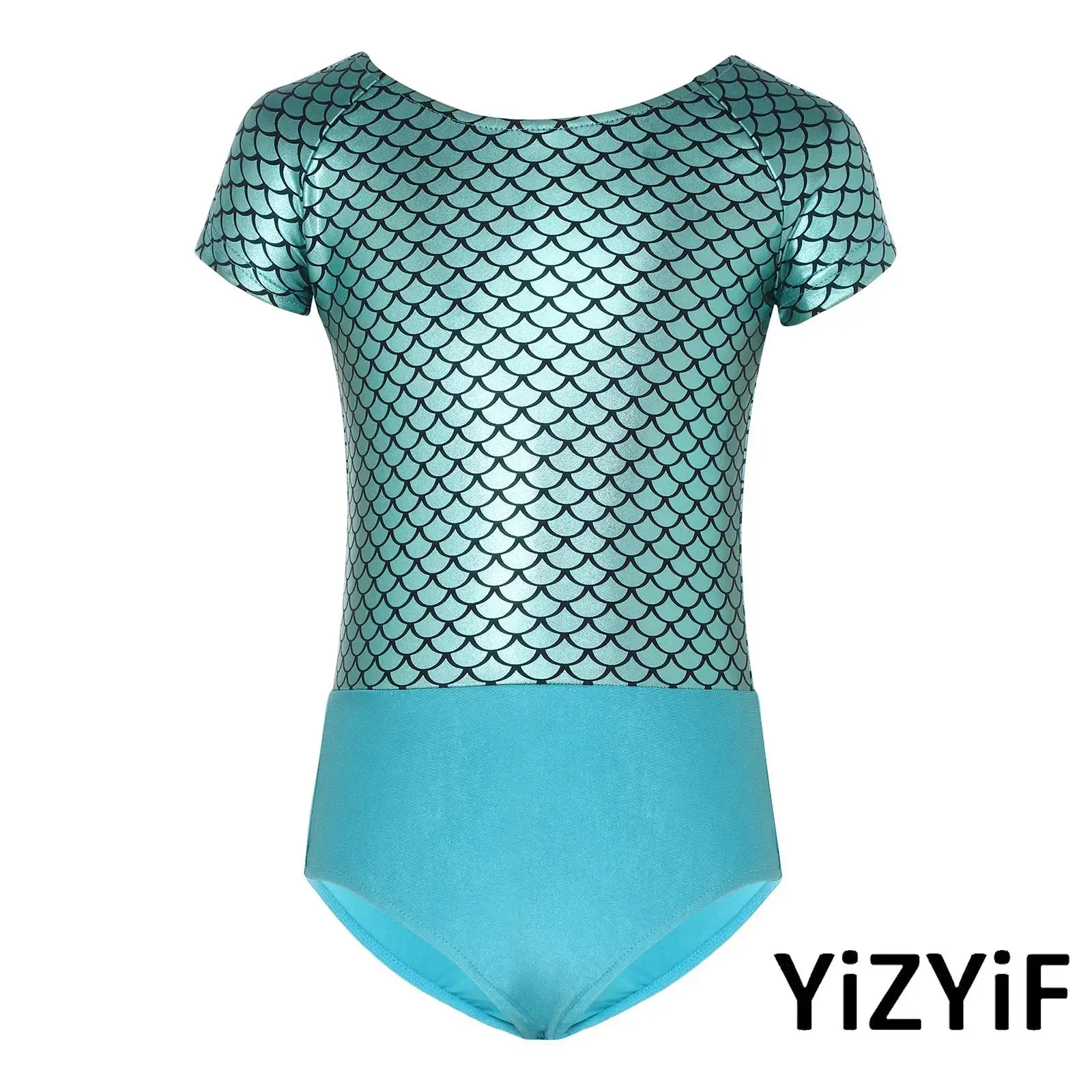 Girls Mermaid Leotard Round Neck Bowknot Cutout Back Ballet Dance Bodysuit for Gymnastics Ballet Jazz Dance Practice Performance
Girls Mermaid Leotard Round Neck Bowknot Cutout Back Ballet Dance Bodysuit for Gymnastics Ballet Jazz Dance Practice Performance