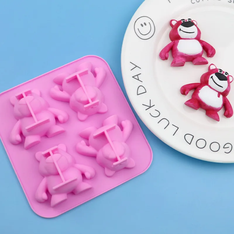 Силиконовая форма для торта 4Berry Bear, мультяшное изображение, детская форма для рисового торта, устойчивая к высоким температурам
Силиконовая форма для торта 4Berry Bear, мультяшное изображение, детская форма для рисового торта, устойчивая к высоким температурам