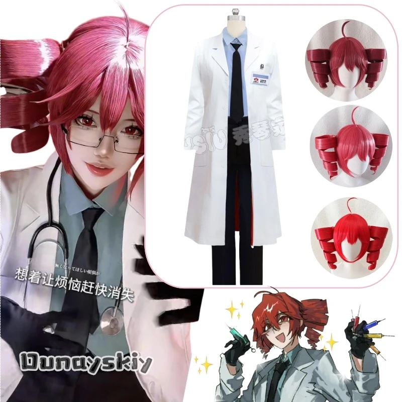 Vtuber Doctor Kasane Teto, белое пальто для косплея, костюм, комплект униформы, вечерние костюмы на Хэллоуин, виртуальная певица, полный комплект для женщин
Vtuber Doctor Kasane Teto, белое пальто для косплея, костюм, комплект униформы, вечерние костюмы на Хэллоуин, виртуальная певица, полный комплект для женщин