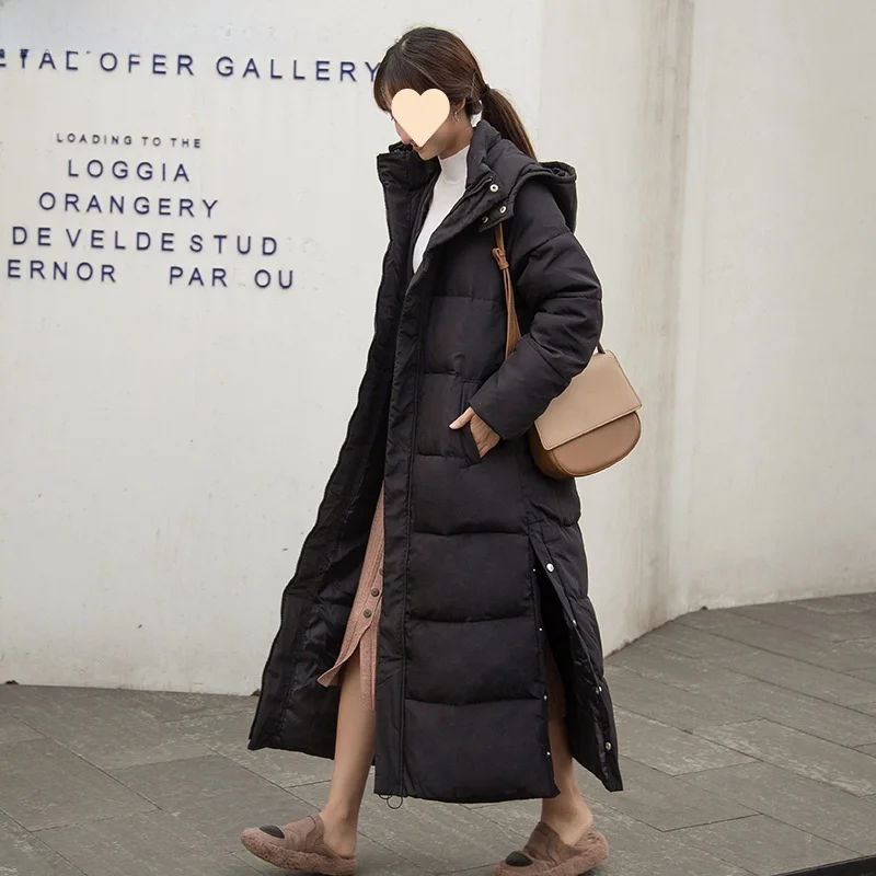 Women's Long Over-Knee Cotton Jaet Winter Faion Slim Fit down Cotton Coat Korean Sle Zipper Closure Color
Women's Long Over-Knee Cotton Jaet Winter Faion Slim Fit down Cotton Coat Korean Sle Zipper Closure Color