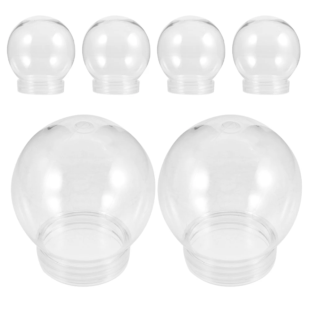 6pcs Plastic Water Candy Bottle 150Ml Clear Diy Snow For Christmas Crafts Empty Ball Shape Globe Transparent Craft Supply Xmas
6pcs Plastic Water Candy Bottle 150Ml Clear Diy Snow For Christmas Crafts Empty Ball Shape Globe Transparent Craft Supply Xmas