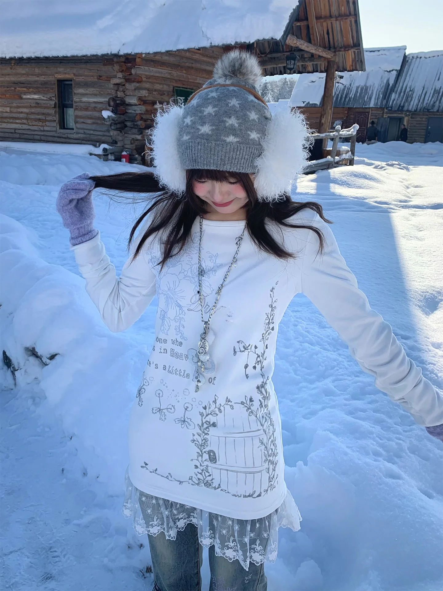 Длинная футболка Moreeep из комфортного хлопка с цветочным принтом для повседневной носки и активного отдыха для женщин
Длинная футболка Moreeep из комфортного хлопка с цветочным принтом для повседневной носки и активного отдыха для женщин