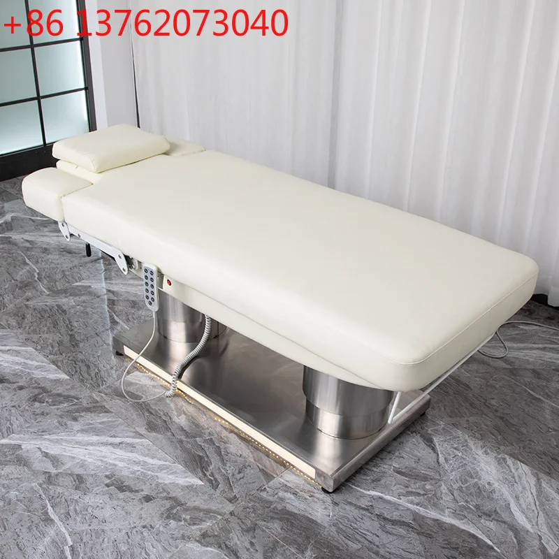 Электрическая косметическая кровать, интеллектуальное отопление, рабочая кровать для микровышивки татуировок можно поднимать и снизить
Электрическая косметическая кровать, интеллектуальное отопление, рабочая кровать для микровышивки татуировок можно поднимать и снизить