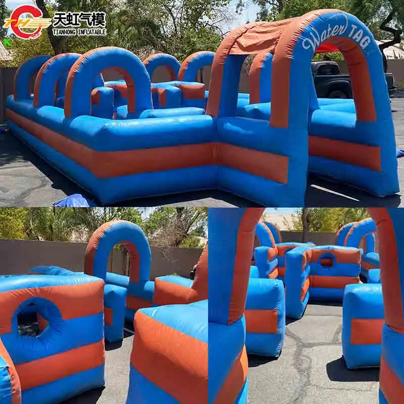 Fast Shipping New Design Inflatable Water Tag Maze for Sale Outdoor Blow Up Inflatable Laser Maze for Summer Water Fighting
Fast Shipping New Design Inflatable Water Tag Maze for Sale Outdoor Blow Up Inflatable Laser Maze for Summer Water Fighting