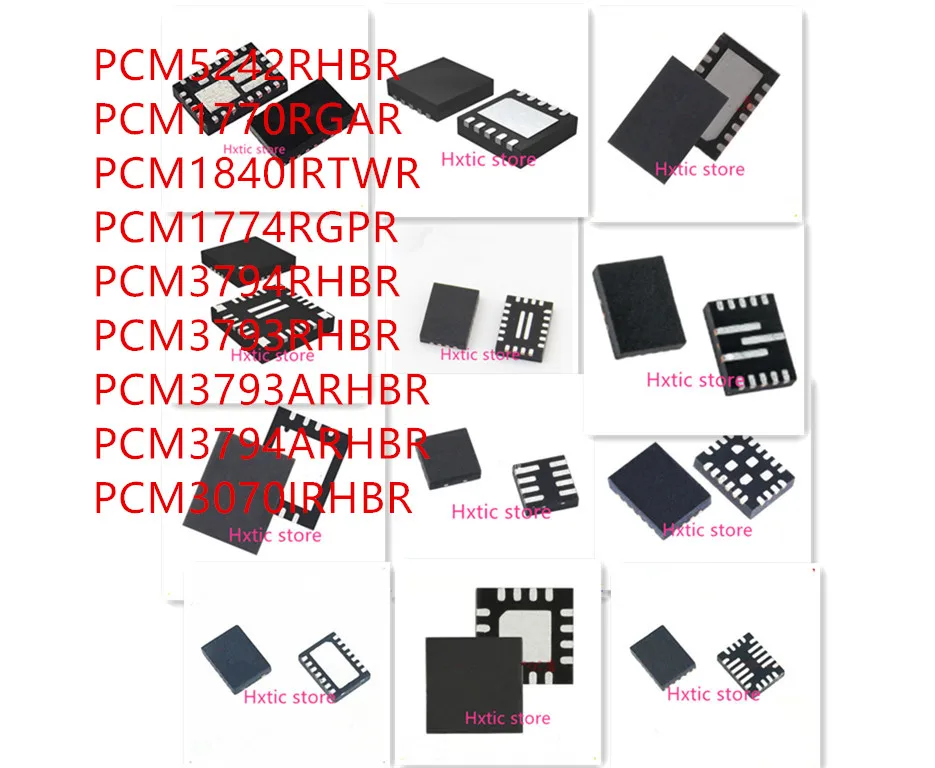 10 шт. PCM5242RHBR PCM1770RGAR PCM1840IRTWR PCM1774RGPR PCM3794RHBR PCM3793RHBR PCM3793ARHBR PCM3794ARHBR PCM3070IRHBR IC
10 шт. PCM5242RHBR PCM1770RGAR PCM1840IRTWR PCM1774RGPR PCM3794RHBR PCM3793RHBR PCM3793ARHBR PCM3794ARHBR PCM3070IRHBR IC