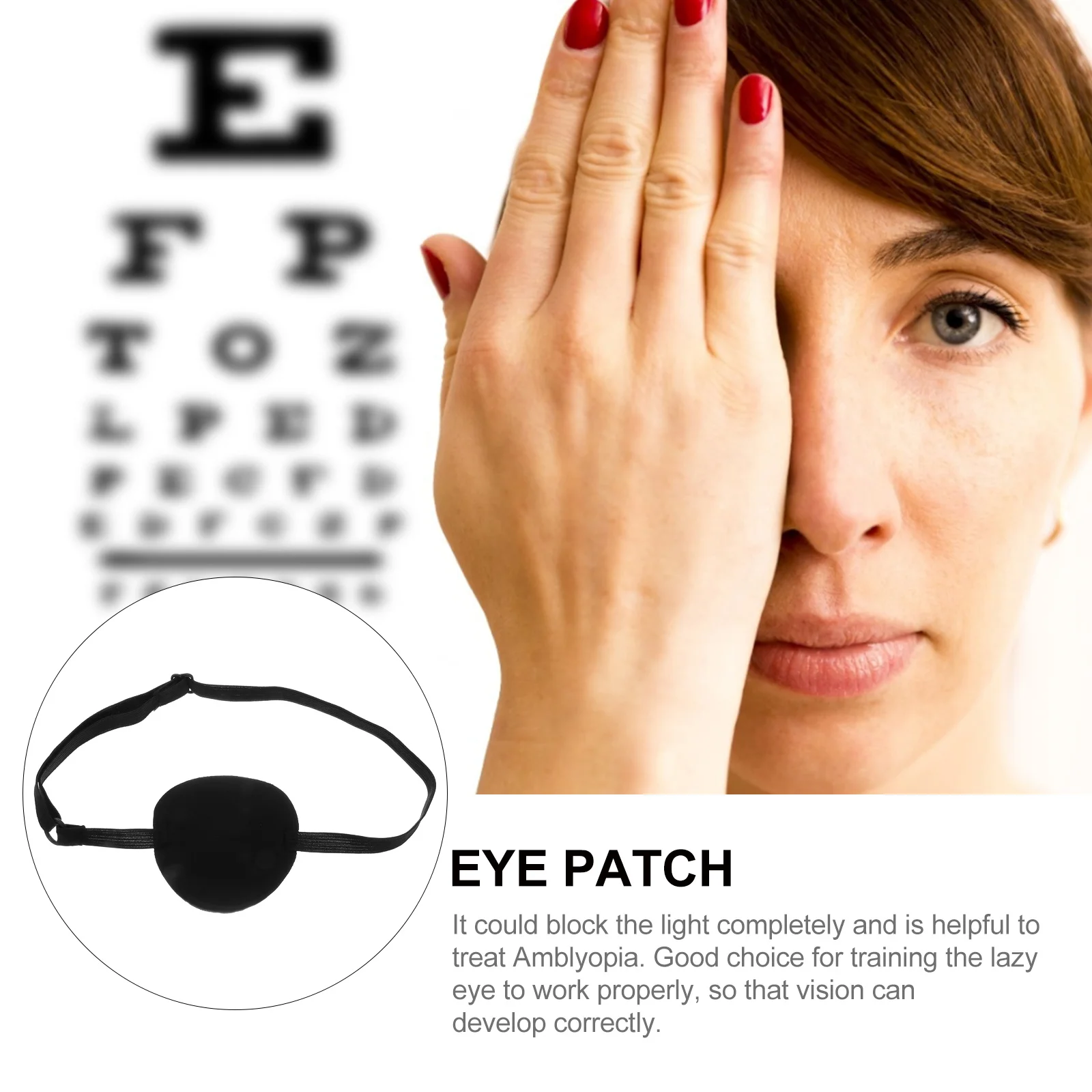 10Pcs Comfortable Sponge Eye Patch for Kids Adjustable Elastic Band Amblyopia Lazy Eye Treatment Pediatric Patch 
10Pcs Comfortable Sponge Eye Patch for Kids Adjustable Elastic Band Amblyopia Lazy Eye Treatment Pediatric Patch