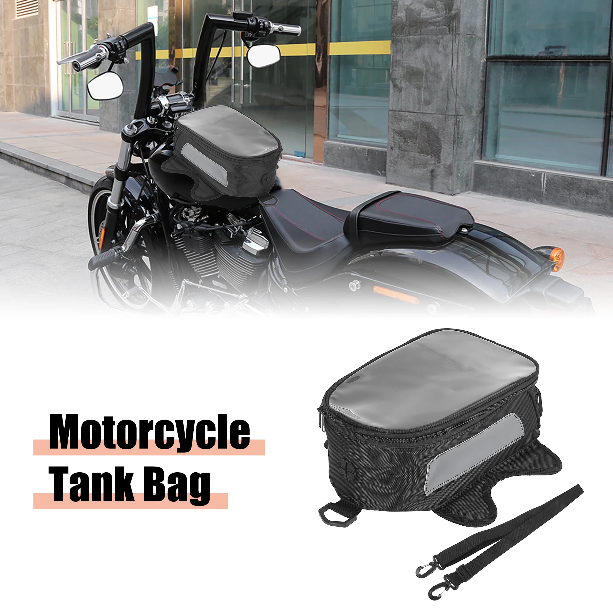 Универсальная мотоциклетная сумка для танка Motoforti, чемодан для сенсорного экрана, сумка для телефона, водонепроницаемая с креплением на ремне
Универсальная мотоциклетная сумка для танка Motoforti, чемодан для сенсорного экрана, сумка для телефона, водонепроницаемая с креплением на ремне